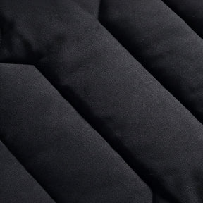 Jaqueta Masculina Acolchoada com Bolso de Zíper para Uso Casual