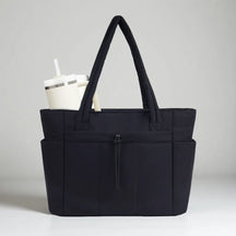 Womens Tote Bag Quilted Puffer Laptop Sleeve Travel Organizer
