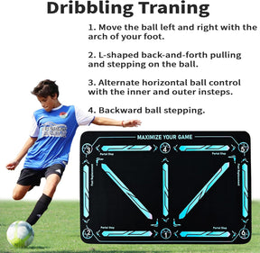 Tapete de treino de futebol para todos os níveis de habilidade