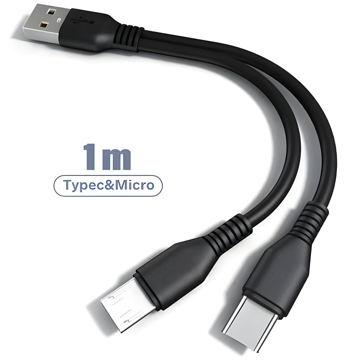 Kabel ładujący 2 w 1 z wieloma portami USB