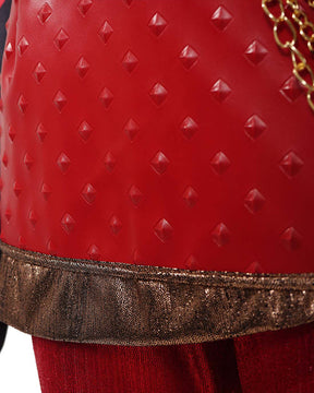 Conjunto de Fantasia de Princesa de 5 Peças com Tema de Coração Vermelho