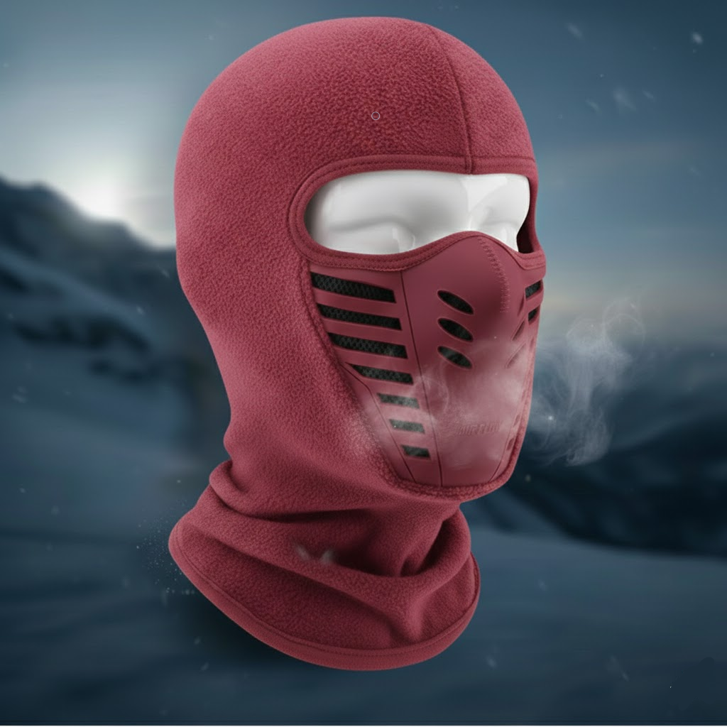 Máscara Facial de Inverno Térmica Corta-Vento de Cobertura Total para Esportes ao Ar Livre