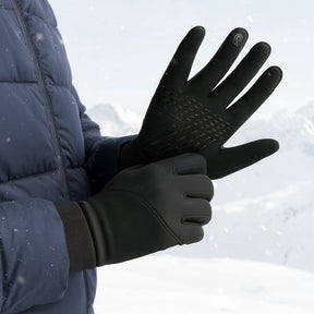 Luvas Térmicas de Inverno com Design Antiderrapante e Touchscreen