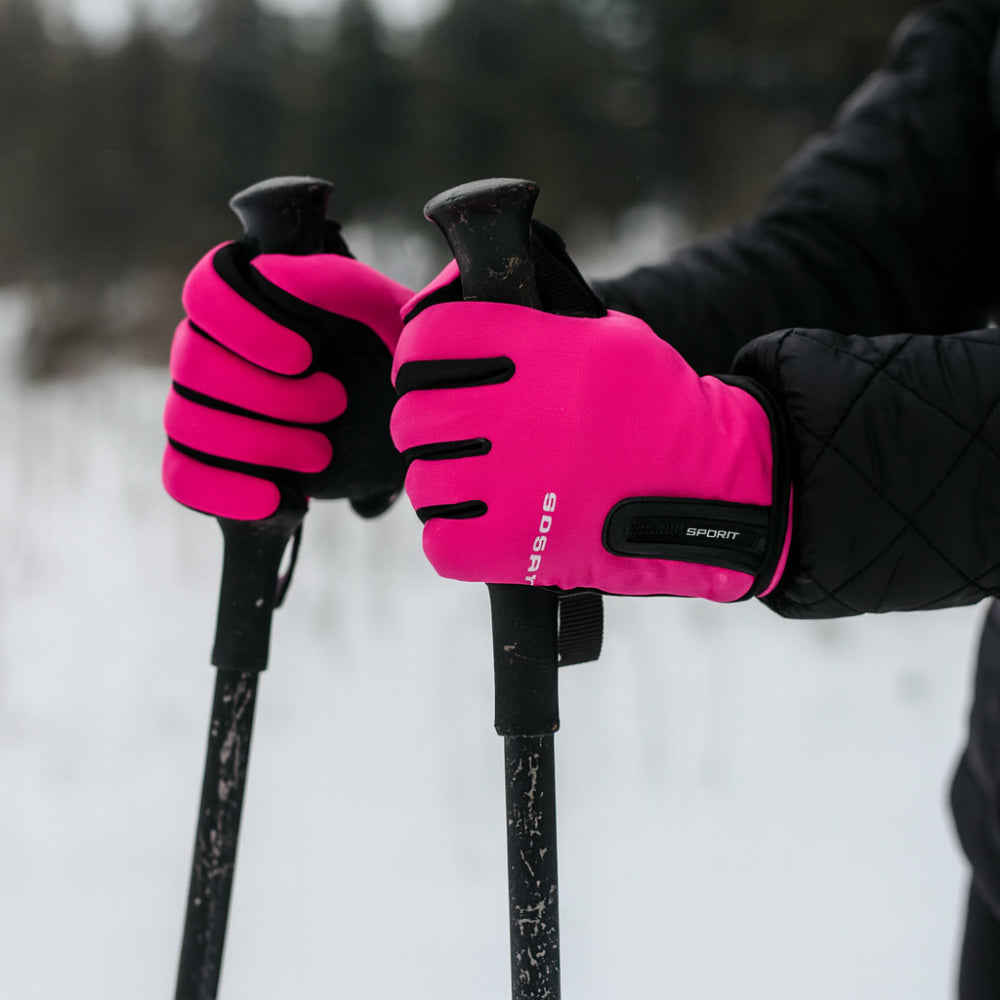 Luvas Térmicas de Inverno com Design Antiderrapante e Touchscreen