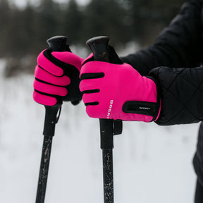 Luvas Térmicas de Inverno com Design Antiderrapante e Touchscreen