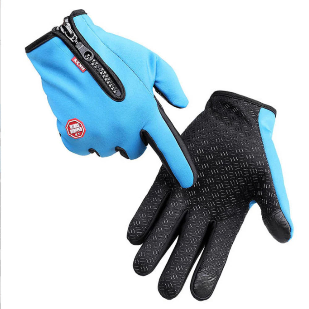 Luvas Térmicas de Inverno com Design Antiderrapante e Touchscreen
