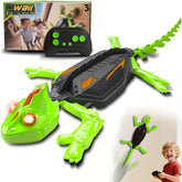 Kids Toy Lizard Remote Control Wall Climbing Robot LED Gecko