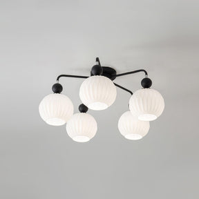 Multi-Light Glass Pendant Ceiling Fixture