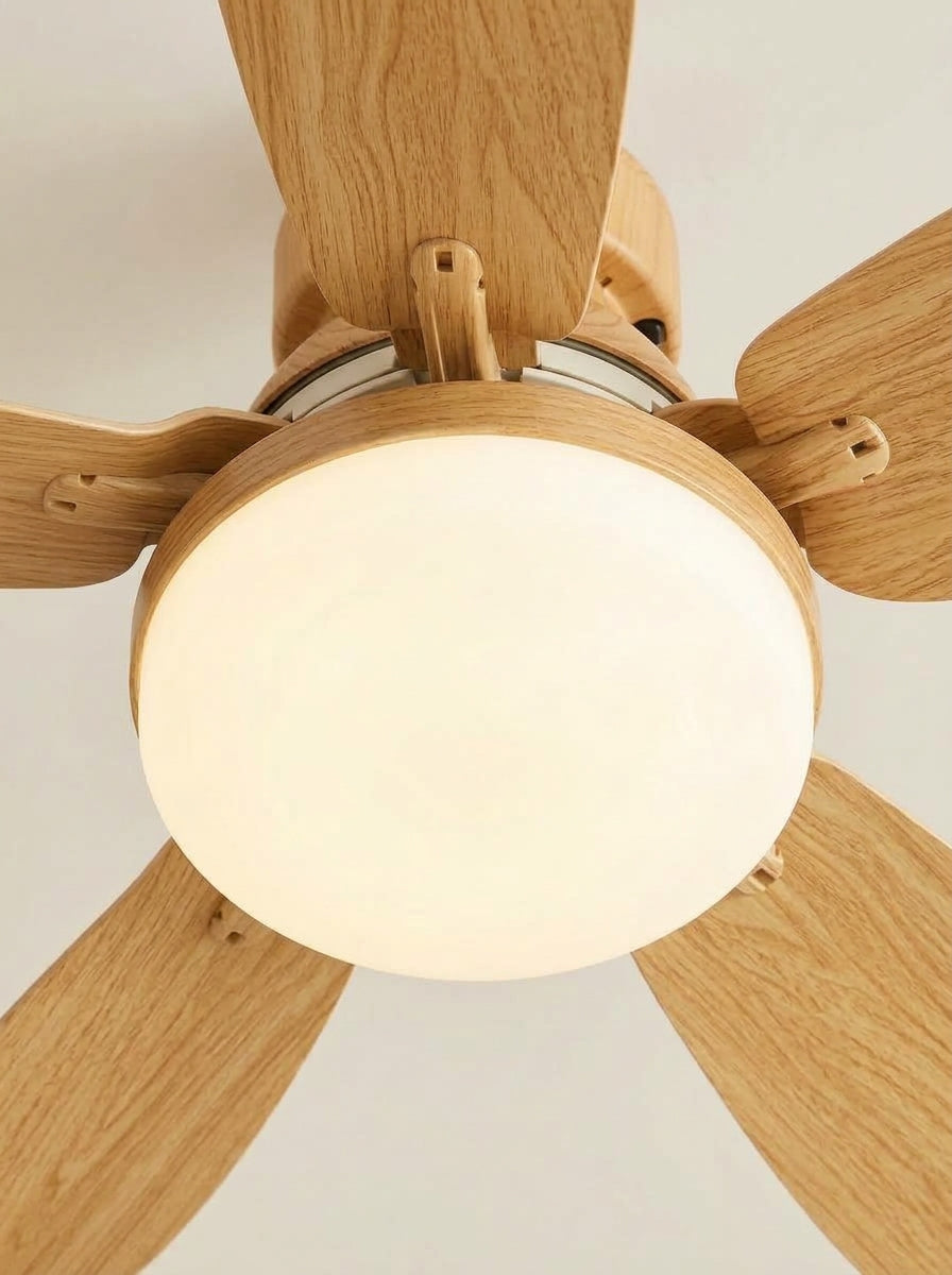 Ventilador de teto com luminária tipo soquete