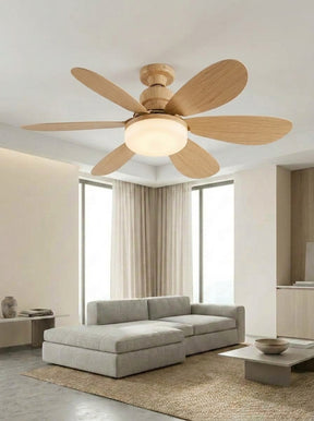 Ventilador de teto com luminária tipo soquete