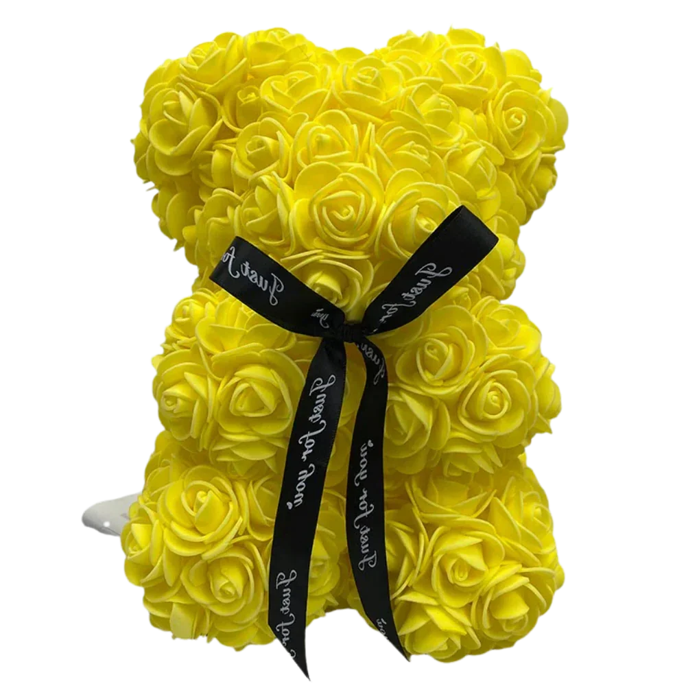 Roses teddy bear