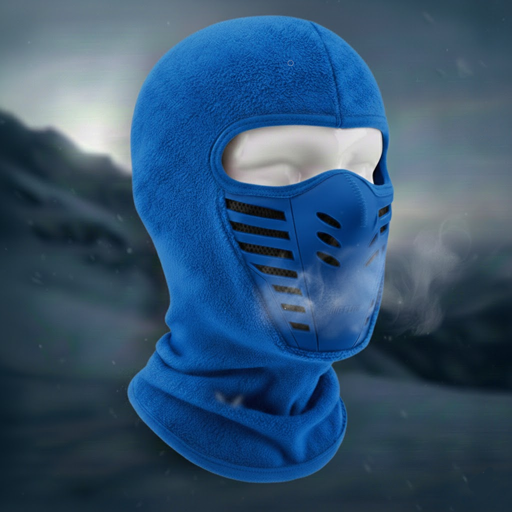 Máscara Facial de Inverno Térmica Corta-Vento de Cobertura Total para Esportes ao Ar Livre