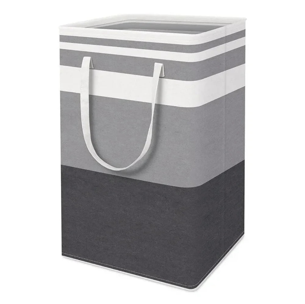75L Waterproof Laundry Basket – Foldable Fabric Hamper with Handles