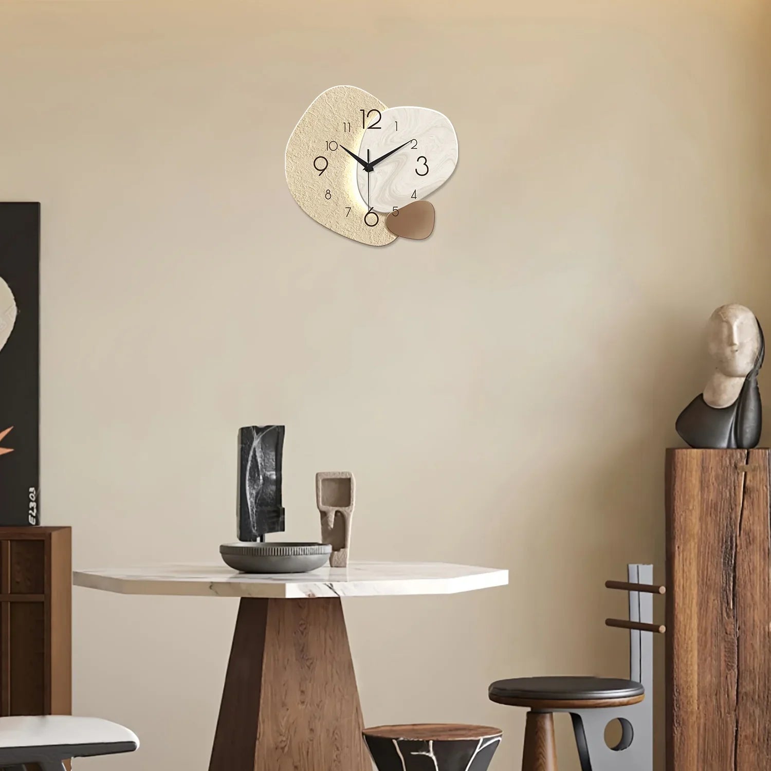Modern Wall Clock – Silent Quartz Design