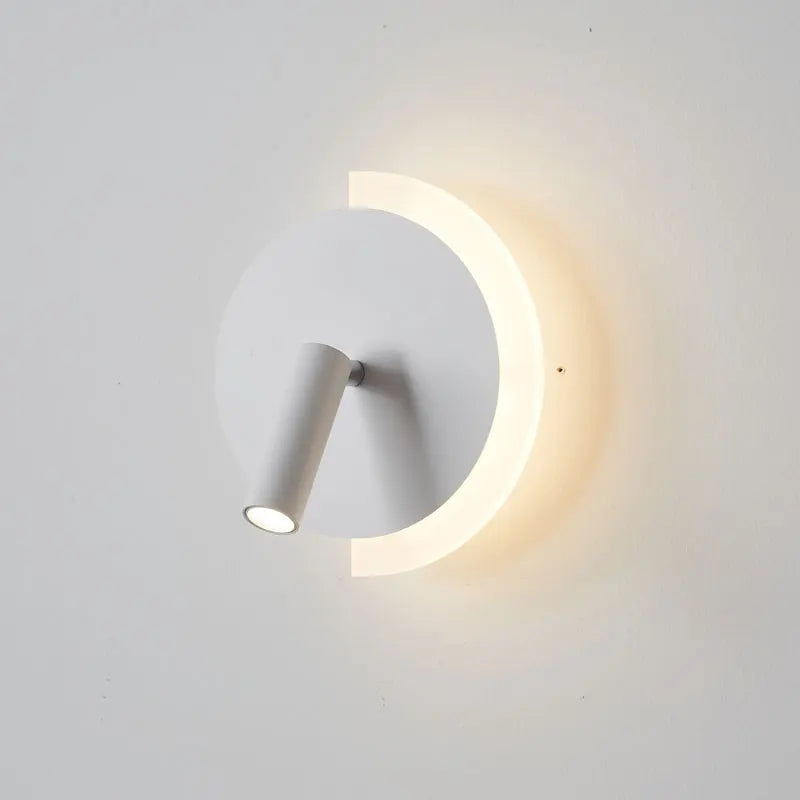 Luminária de Parede LunaSpot | Design Moderno de LED para Cabeceira