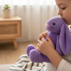 Pelúcia de Coelho-Gato Brinquedo de Pelúcia Macio e Fofo Pingente