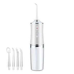 Irrigador Oral Portátil – 4 Bicos de Limpeza e 3 Modos, IPX7