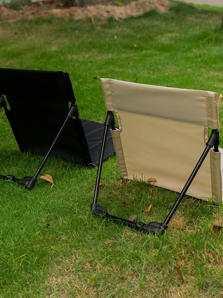 Cadeira de Camping Dobrável Ultraleve – Assento Acolchoado e Conforto Portátil para Atividades ao Ar Livre