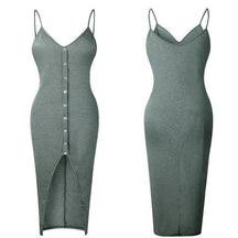 Vestido tomara que caia com botões