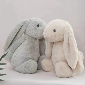 Pelúcia de Coelhinho Gato Animal de Pelúcia Macio Brinquedo de Coelho Fofo Boneca de Presente