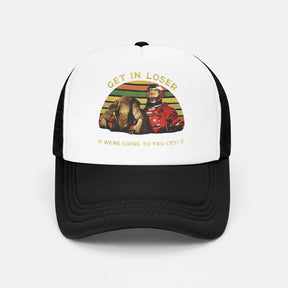 Boné Trucker de Tela Ajustável Snapback Project Rocky