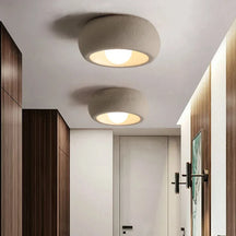 Minimalist Circular Ceiling Lamp | Modern Flush-Mount Light