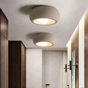 Minimalist Circular Ceiling Lamp | Modern Flush-Mount Light