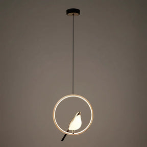 Magpie Pendant Light | Nordic LED Bird Design