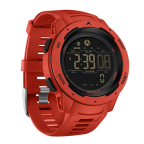 Military Pedometer Watch – Waterproof Digital Steps Distance & Outdoor