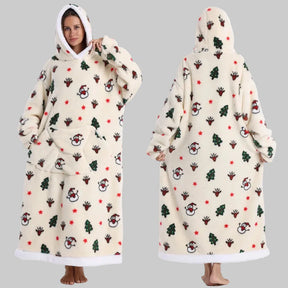 Blanket Hoodie Oversized Wearable Hooded Blanket Adult