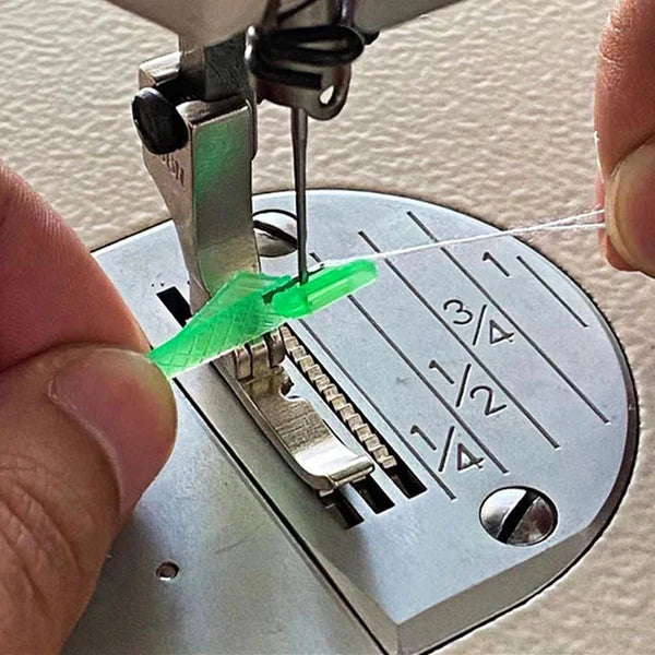 Passador de Linha Fácil - Passador de Linha para Máquina de Costura Tipo Peixe