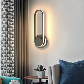 Modern LED Wall Light | 330° Rotating Aluminium Sconce