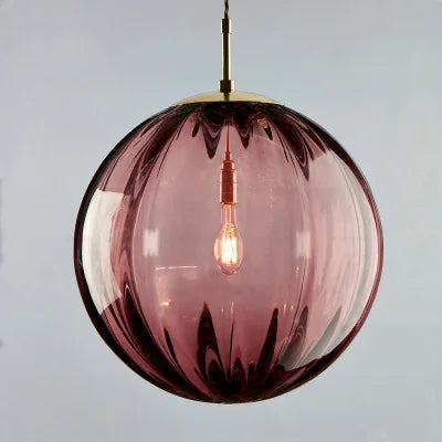 Modern Glass Ball Pendant Light | Nordic Elegance for Every Space