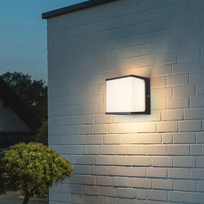 Arandela Externa AeroCube | LED Moderno à Prova d'Água