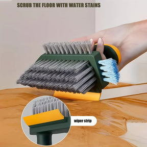 Conjunto de 2 Escovas para Limpeza de Rejunte – 4 em 1 para Pisos e Vidros