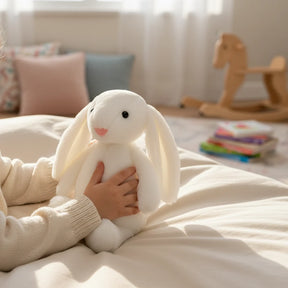 Pelúcia de Coelho-Gato Brinquedo de Pelúcia Macio e Fofo Pingente