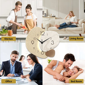 Modern Wall Clock – Silent Quartz Design