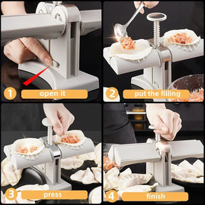 Molde automático de fazer pastel de cabeça dupla