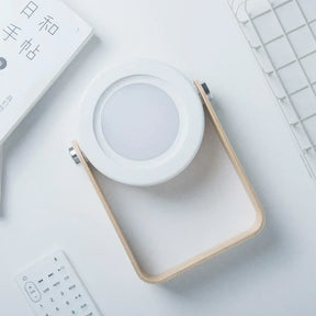 Creative Wooden Handle Portable Lantern | Folding Rechargeable Table Lamp