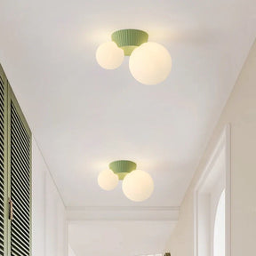 Luméa Ceiling Light | French Modern Double Globe Design