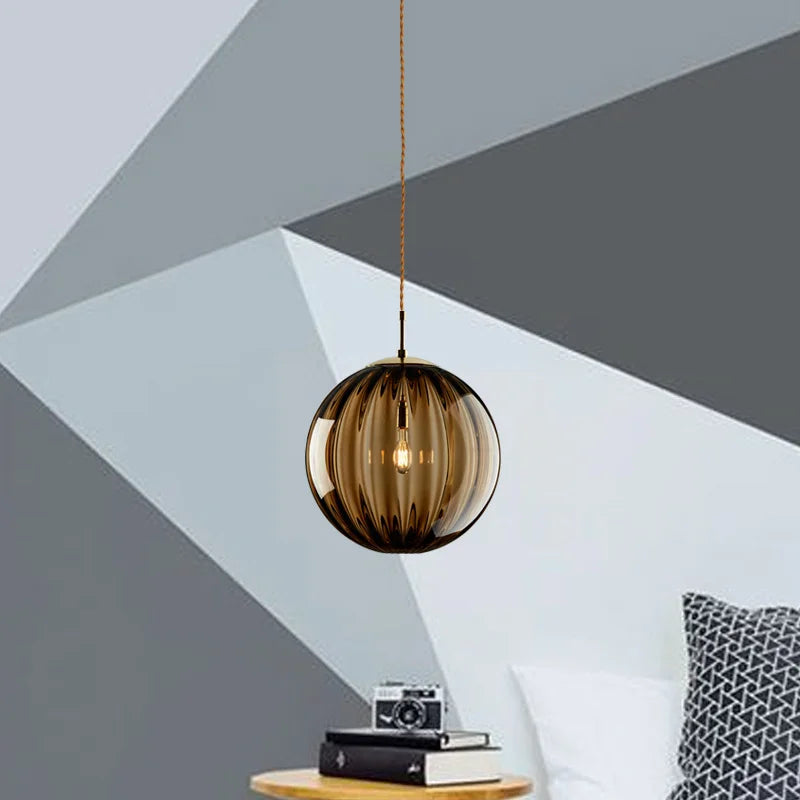 Modern Glass Ball Pendant Light | Nordic Elegance for Every Space