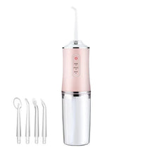 Irrigador Oral Portátil – 4 Bicos de Limpeza e 3 Modos, IPX7