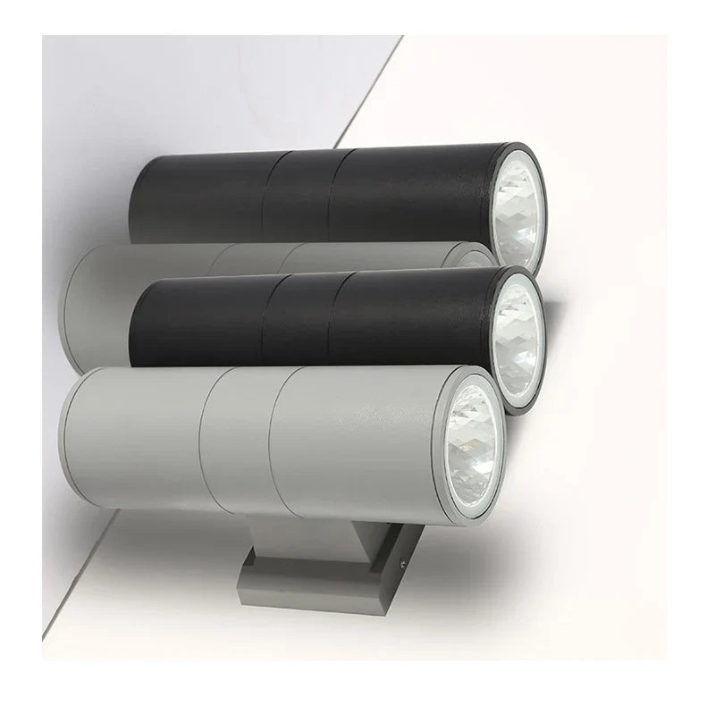 Arandela de Parede Externa Moderna | Luminária LED À Prova D'Água (Fachada)