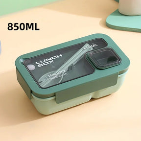 Marmitas Bento – À prova de vazamentos com talheres, podem ir ao micro-ondas e à lava-louças
