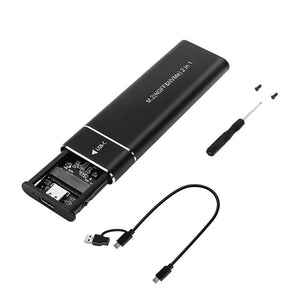 Case para SSD M.2 Portátil Externo USB 3.1