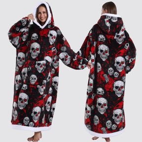 Blanket Hoodie Oversized Wearable Hooded Blanket Adult