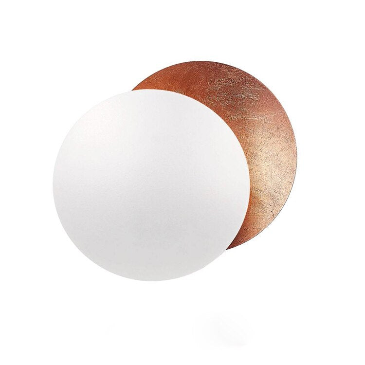 Solar Eclipse LED Wall Sconce – Modern Round Wall Light