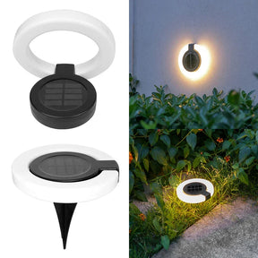Luminária Solar de Espeto para Jardim – Cabeça Ajustável em 360° e Resistente a Intempéries IP65