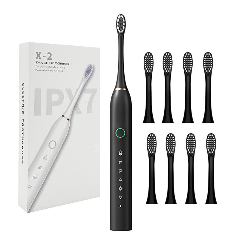 Escova de Dentes Elétrica Ultrassônica Recarregável