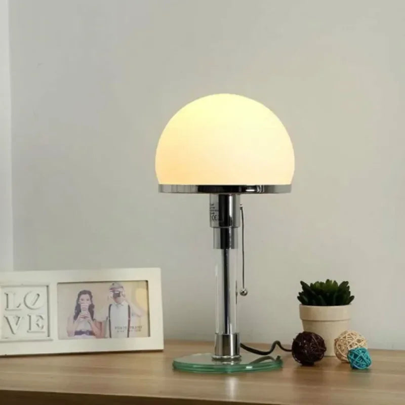 Wilhelm Bauhaus Table Lamp | Designer Nordic Glass Lamp